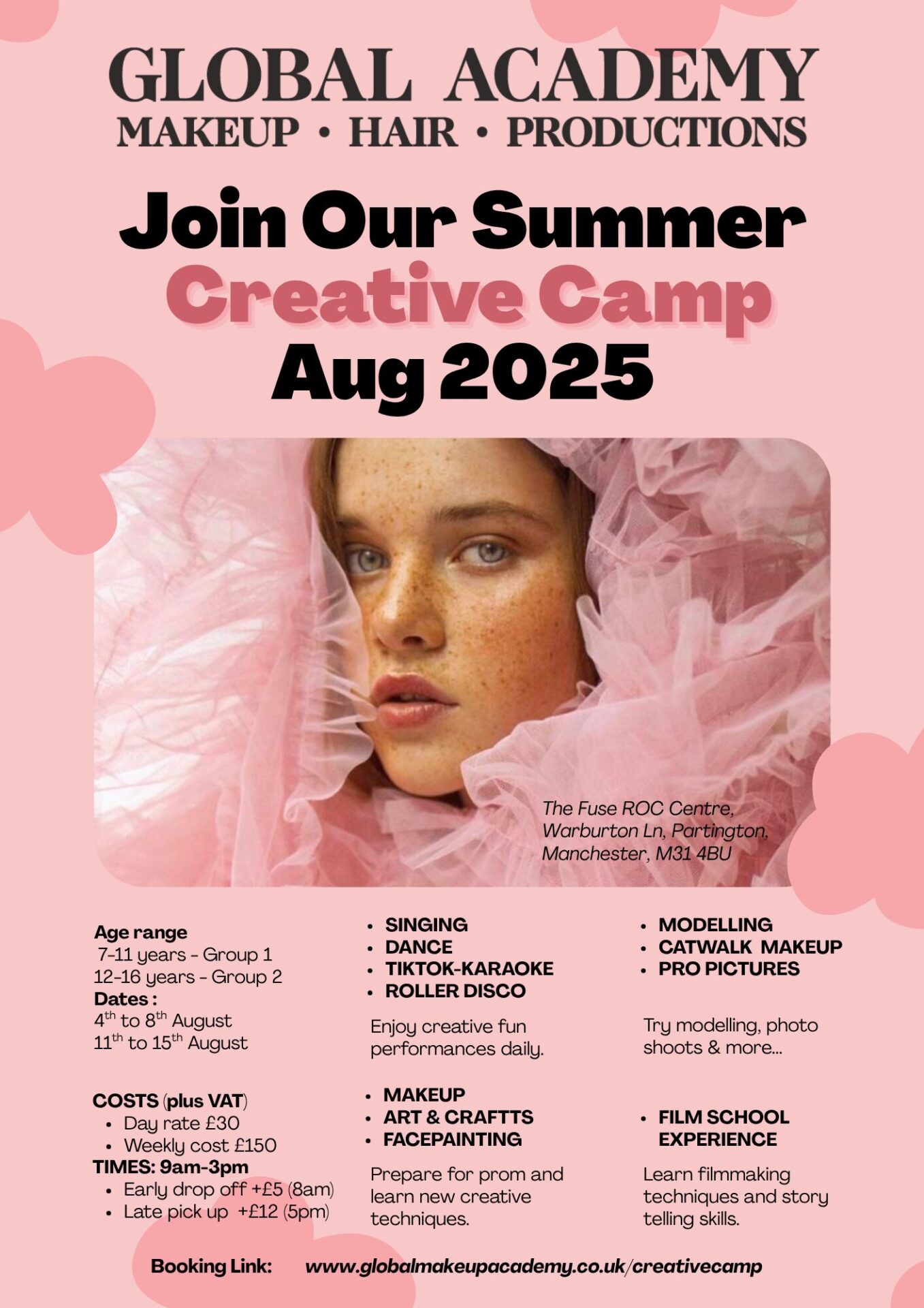 Summer Creative Camp Flyer